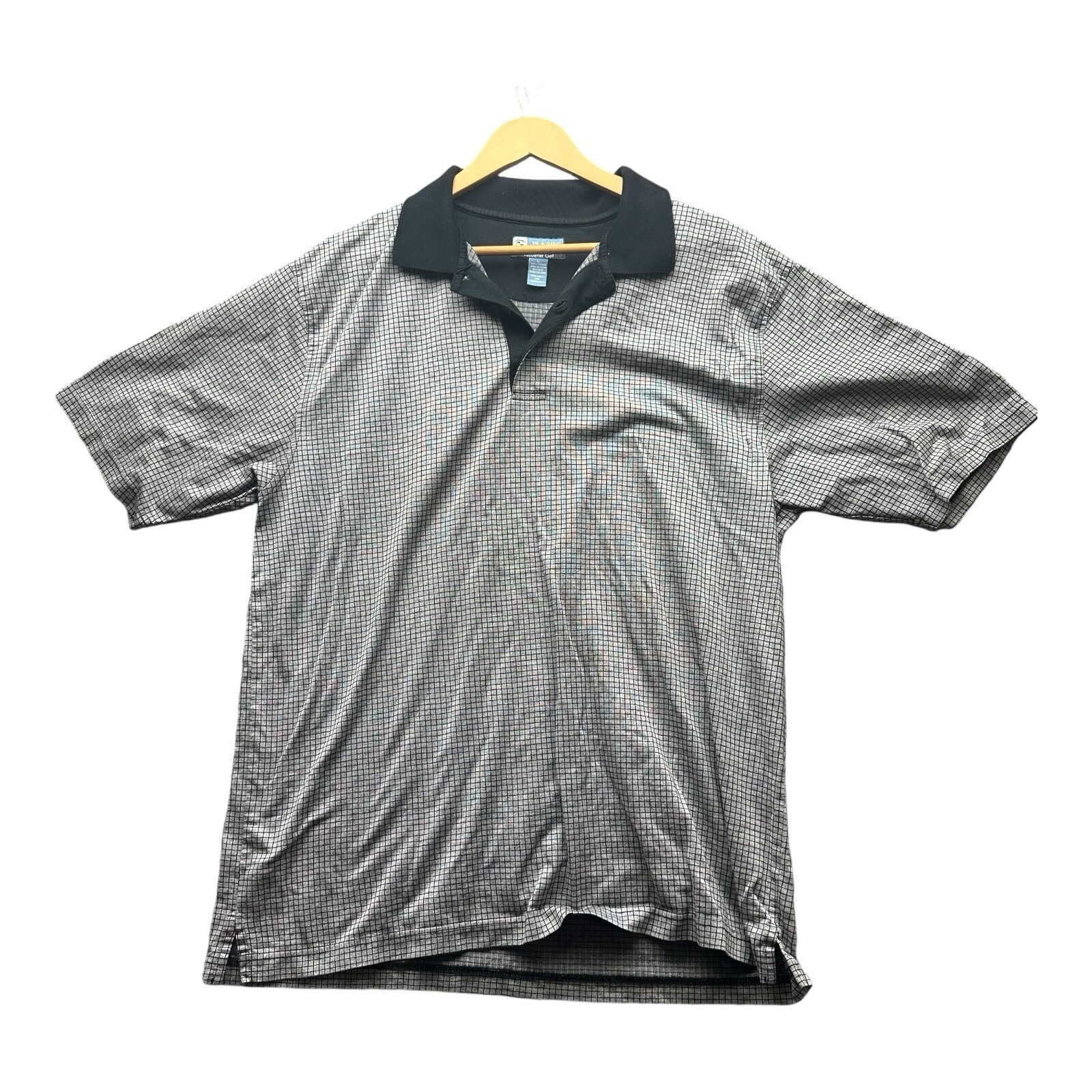 Jos A Bank Leadbetter Golf Polo Mens Large